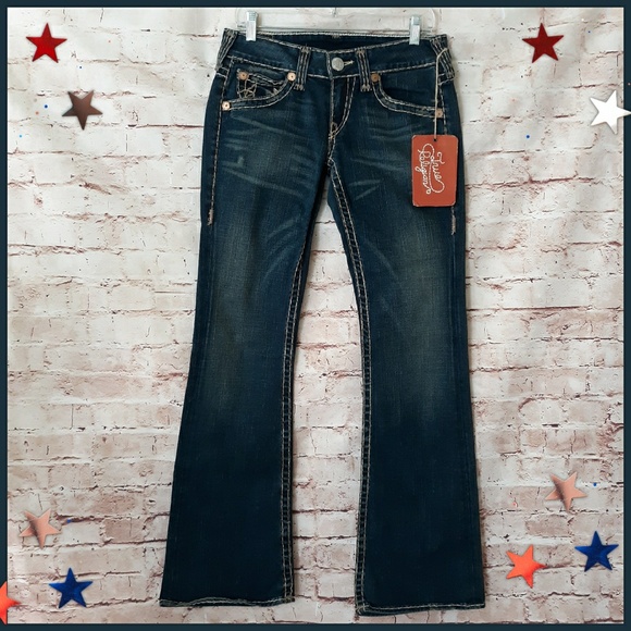 True Religion | Jeans | Nwt True Religion Bobby Super T Dark Blue Jeans ...